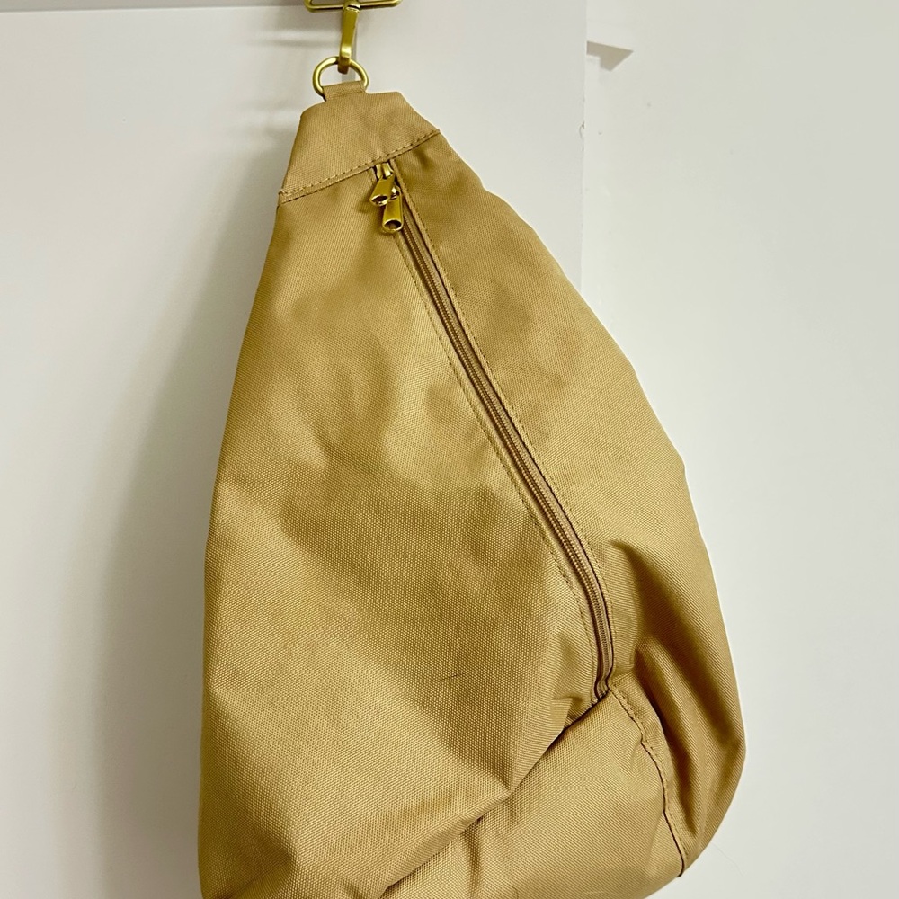 Canvelle Tan Crossbody Bag